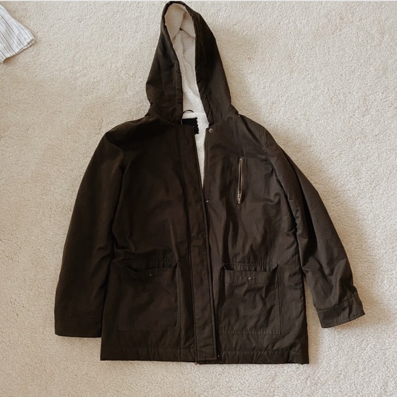 Forever 21 Jackets & Blazers - 2 for $35! Forever 21 Army Green Jacket with fur M